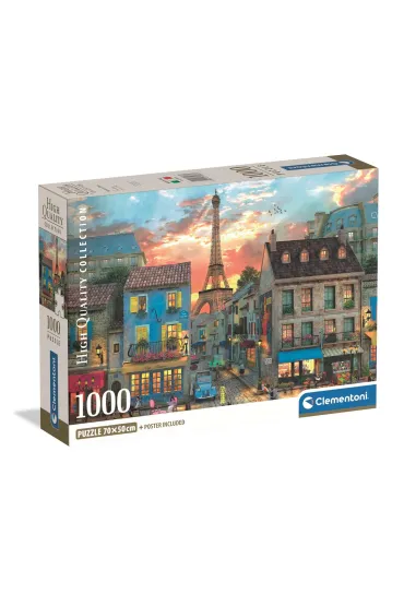 Puzzle 1000 el. Himeji Streets Of Paris Clementoni