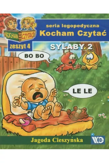 Kocham czyta� Zeszyt 4 Sylaby 2  (B, L) - Jagoda Cieszy�ska