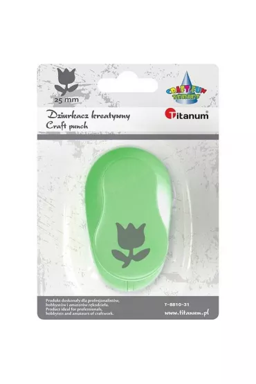 Titanum Dziurkacz z motywem Tulipan