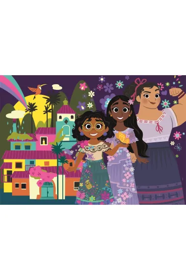 Puzzle 3x48 el. SuperColor. Disney Encanto Clementoni