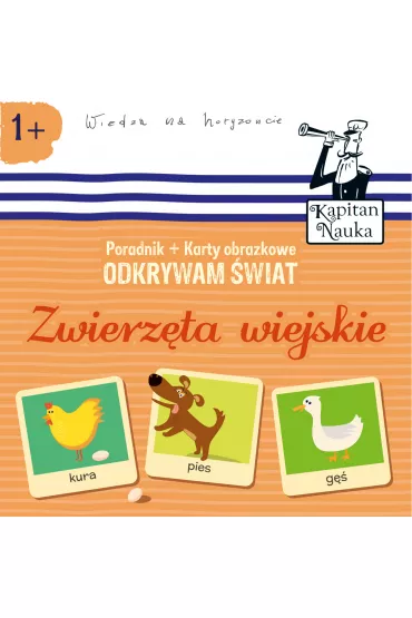 Zwierz�ta wiejskie. Karty obrazkowe. Odkrywam �wiat
