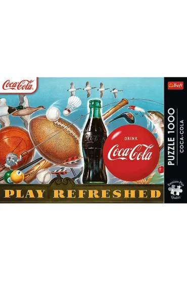 Puzzle 1000 el. Coca-Cola: Chwila orze�wienia Trefl