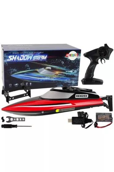 Motor�wka R/C 2,4G czerwona 20-25 km/h LeanToys