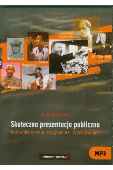 Audiobook Skuteczna prezentacja publiczna MP3 CD