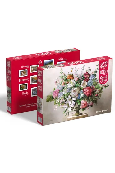 Puzzle 1000 el. Glamour Bouquet CherryPazzi