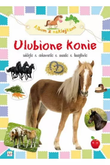 Album z naklejkami- Ulubione konie