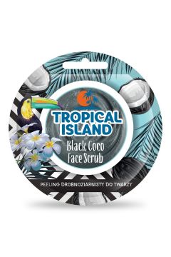 Marion Tropical Island Face Scrub peeling drobnoziarnisty do twarzy Black Coco