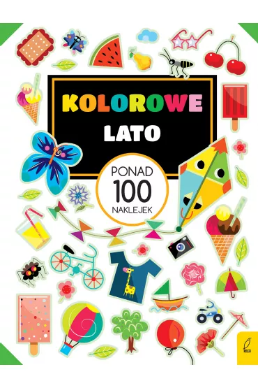 Ponad 100 naklejek. Kolorowe lato
