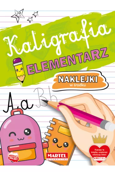 Kaligrafia Elementarz Naklejki w rodku