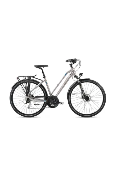 Romet Rower trekkingowy GAZELA 8 2024 grafitowo-ciemnoturkusowy 17 M