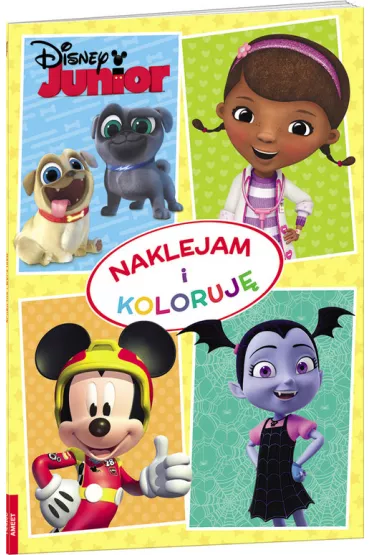 Disney Junior. Naklejam i koloruj�
