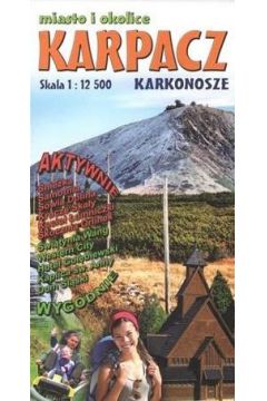 Karpacz i okolice mapa 1:12 500