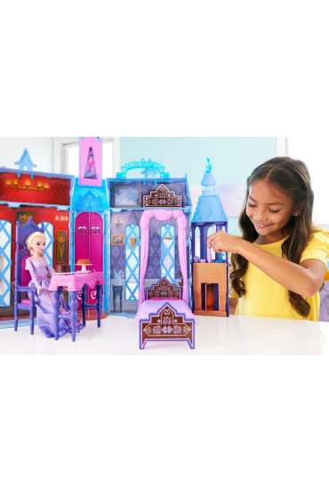 Disney Kraina Lodu Zamek Arendelle + Lalka HLW61 Mattel