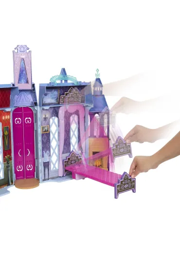 Disney Kraina Lodu Zamek Arendelle + Lalka HLW61 Mattel