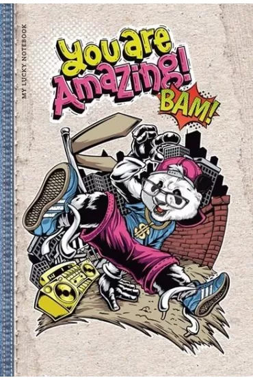 Fresh Notatnik ozdobny Panda 64 kartki