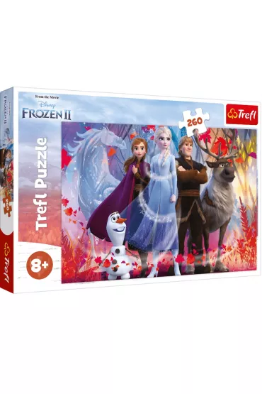 Puzzle 260 el. W poszukiwaniu przyg�d. Frozen 2 Trefl