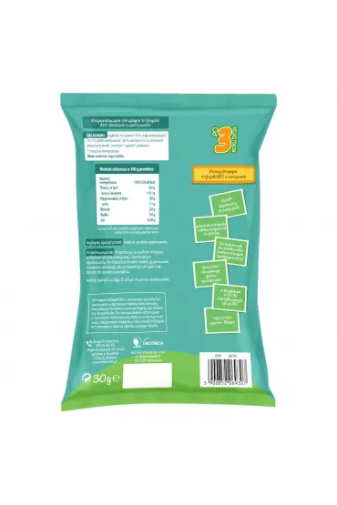 BoboVita Chrupice trjkciki z warzywami po 3. roku ycia 30 g Bio