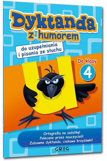 Dyktanda z humorem do klasy 4 - Joanna Zawadzka