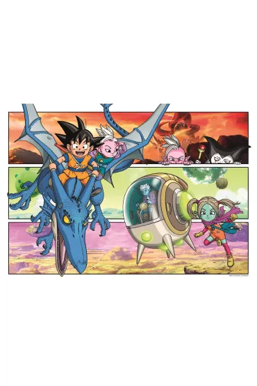 Puzzle 104 el. Super kolor Dragon Ball Daima Clementoni