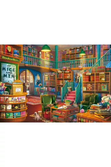 Puzzle 1000 el. Biblioteka Educa