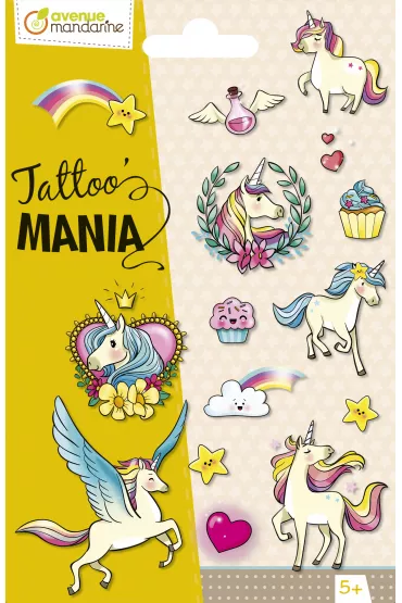 Avenue Mandarine Tatua�e Tattoo Mania Jednoro�ce