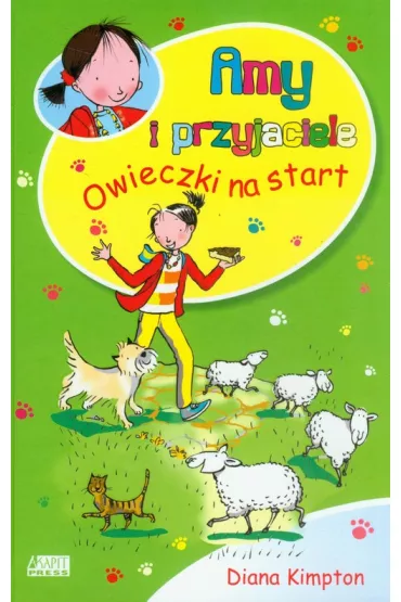 Amy i przyjaciele. Owieczki na start - Diana Kimpton