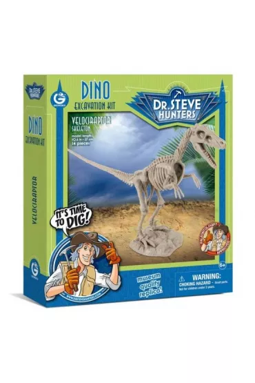 Zestaw do wykopalisk dinozaur�w Dr.Steve Hunters Velociraptor