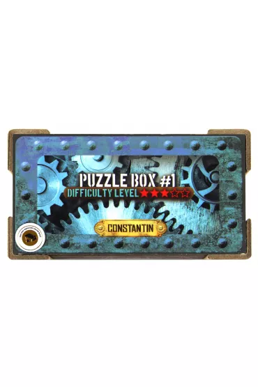 Puzzle Box 1. amigwka. Poziom 3/5 Recent Toys - Jean Claude  Constantin