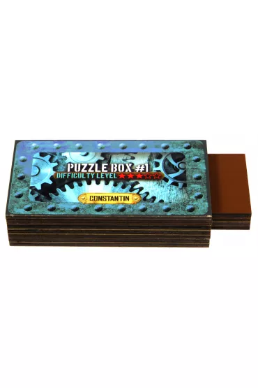 Puzzle Box 1. amigwka. Poziom 3/5 Recent Toys - Jean Claude  Constantin