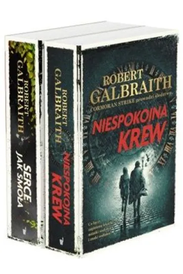 Pakiet Cormoran Strike. Tomy 5-6: Niespokojna krew, Serce jak smo�a - Robert Galbraith