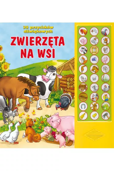 30 przycisk�w d�wiekowych. Zwierz�ta na wsi