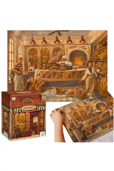 Puzzle 300 el. Piekarnia Dodo