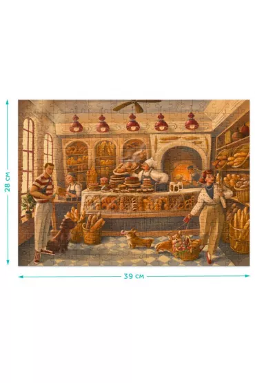 Puzzle 300 el. Piekarnia Dodo