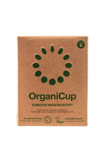 OrganiCup The Menstrual Cup kubeczek menstruacyjny Size B 1 szt.