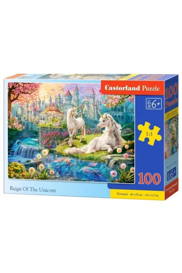 Puzzle 100 Reign Of The Unicorn CASTORLAND B-111367
