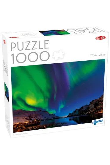 Puzzle 1000 el. Northern Lights in Tromso Tactic