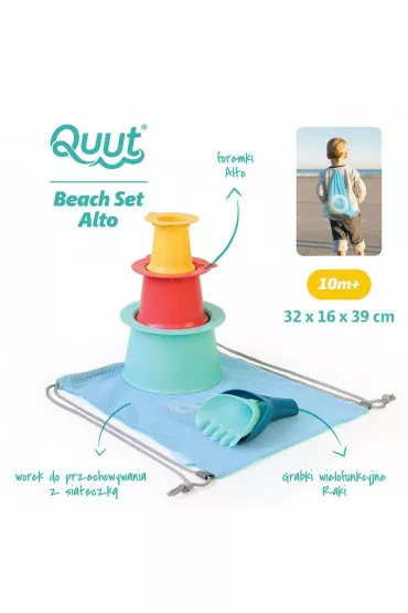 Set pla�owy Alto + Raki w worku Quut