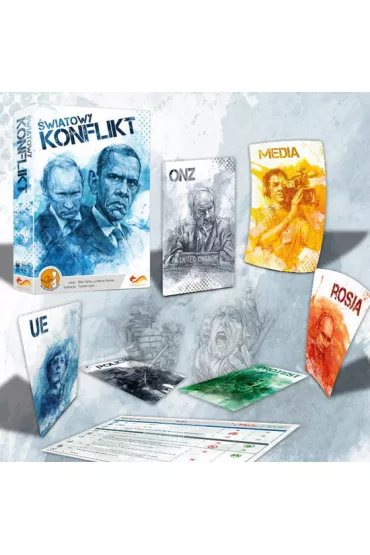�wiatowy konflikt. Gra karciana FoxGames - Rikki Tahta