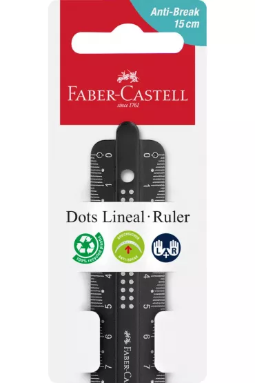 Faber-Castell Linijka Dots 15 cm