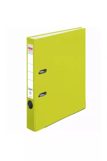 Herlitz Segregator A4 PP Neon Q.File zielony 5 cm