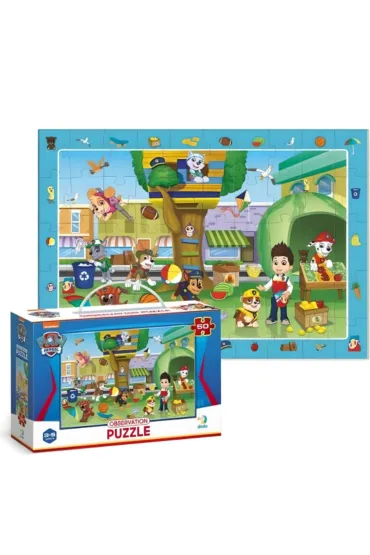 Puzzle obserwacyjne 50 el. Letnia zabawa Dodo