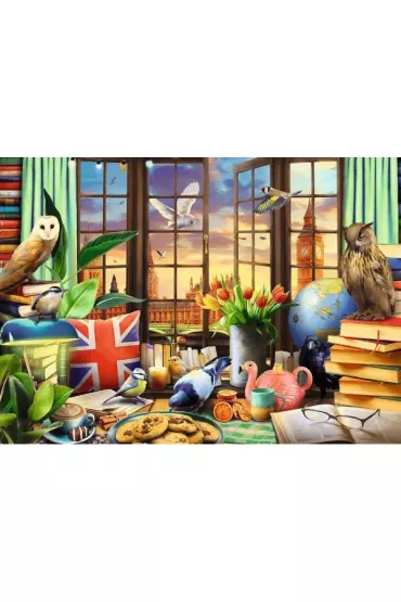 Puzzle 1000 el. Wszystko co brytyjskie Trefl