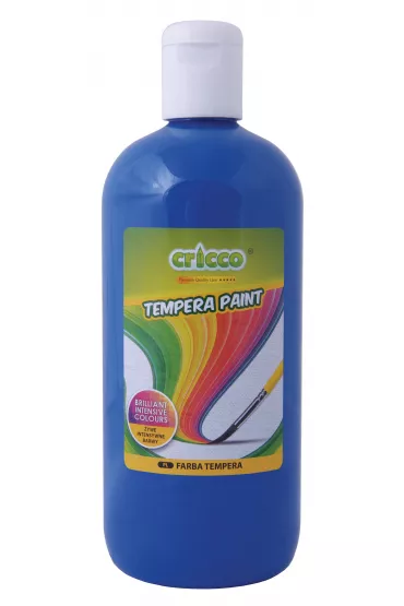 Cricco Farba tempera niebieska 500 ml