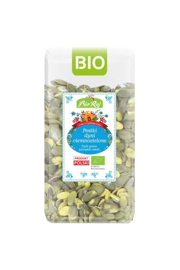 Bio Raj Pestki dyni ciemnozielone (uprawiane w Europie) 300 g Bio