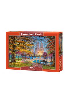 Puzzle 1500 el. Jesienny spacer Central Park Castorland