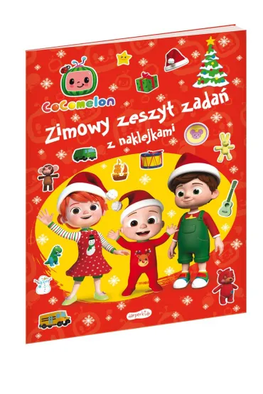 Cocomelon. Zimowy zeszyt zada� z naklejkami
