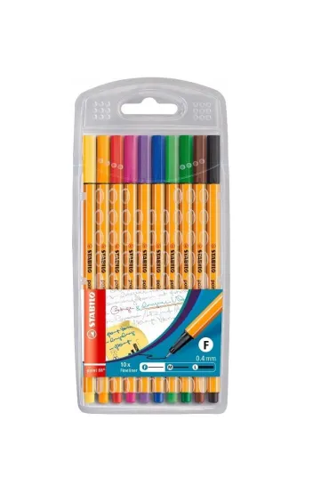 Stabilo Cienkopis w etui 10 szt.