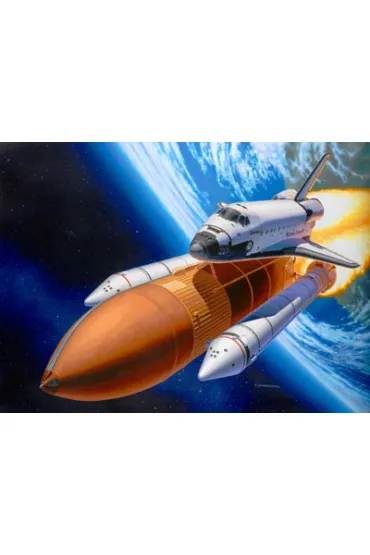 Wahad�owiec Space Shuttle Discovery&Booster Rocket Revell