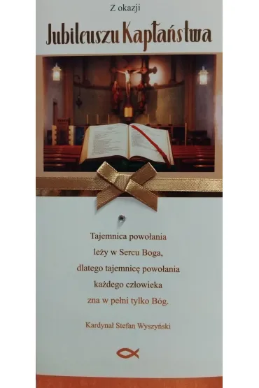 Karnet DL Jubileusz Kap�a�stwa