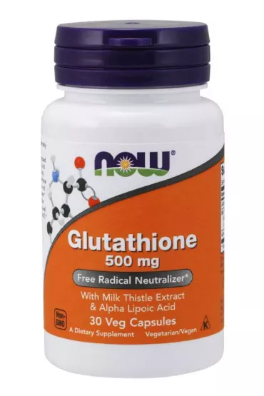 Now Foods Glutation 500 mg Suplement diety 30 kaps.